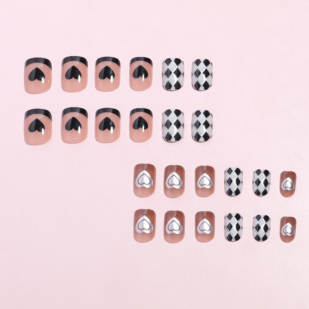 Decorative Press-On Nail Set Kalsten