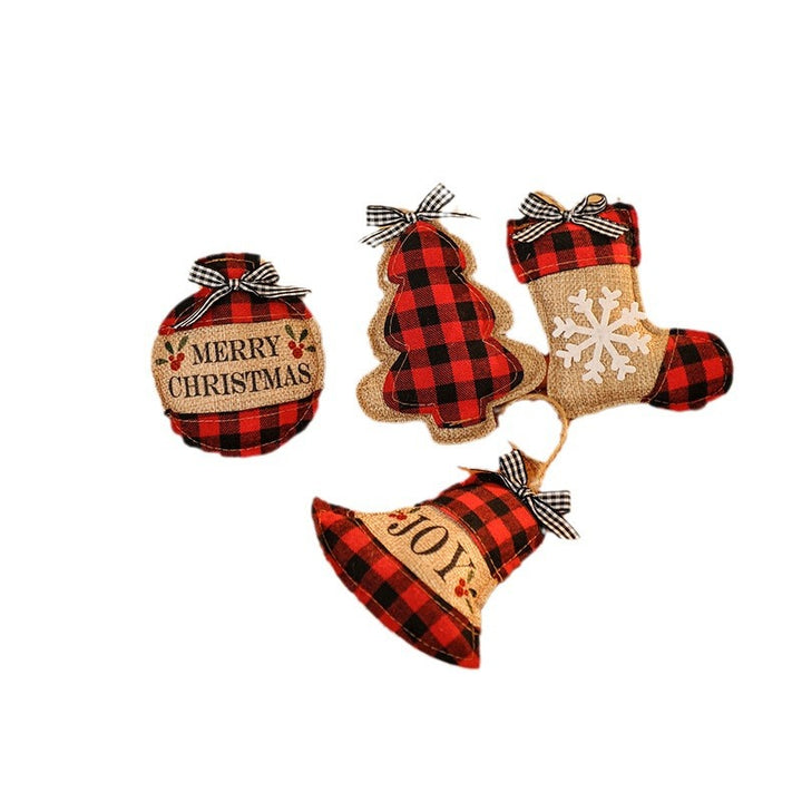 Decorative Christmas tree ornaments in rustic look Kalsten