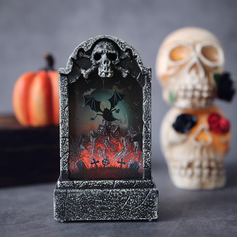Decorative LED Haunted Graveyard Lantern Kalsten