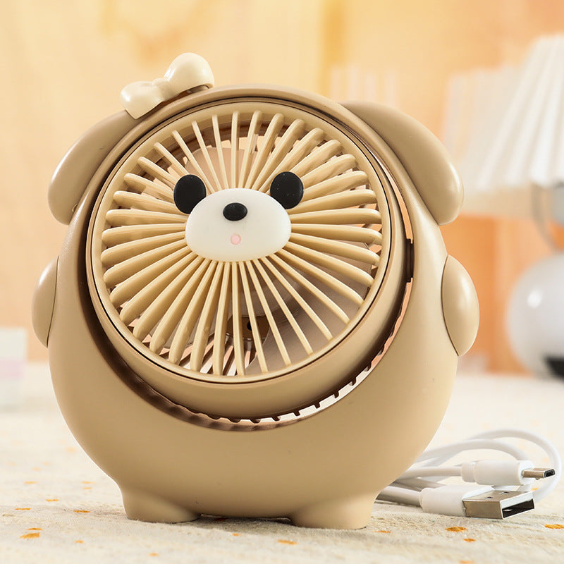 Ladies portable table fan in cute animal design Kalsten