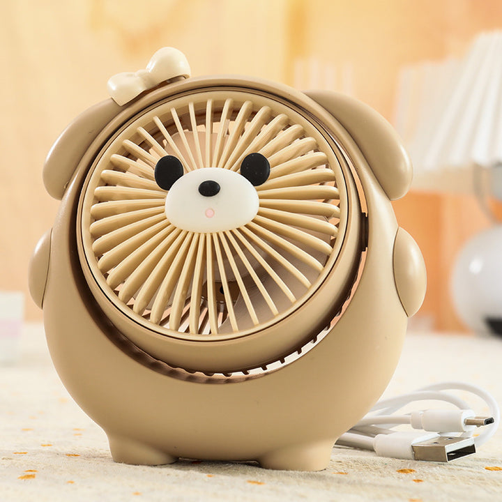Ladies portable table fan in cute animal design Kalsten