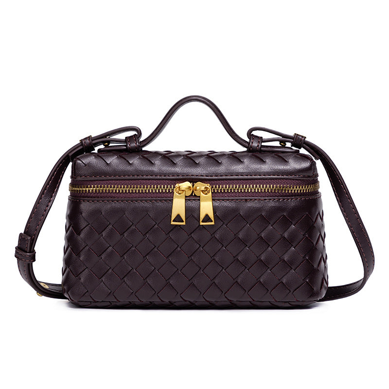 Luxury Woven Crossbody Handbag Kalsten