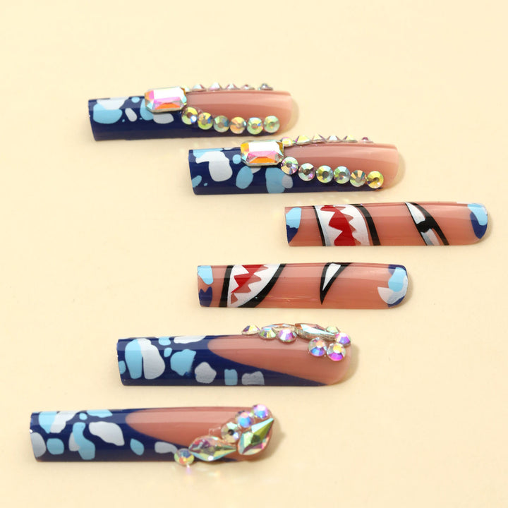 Decorative 3D Press-On Nail Set