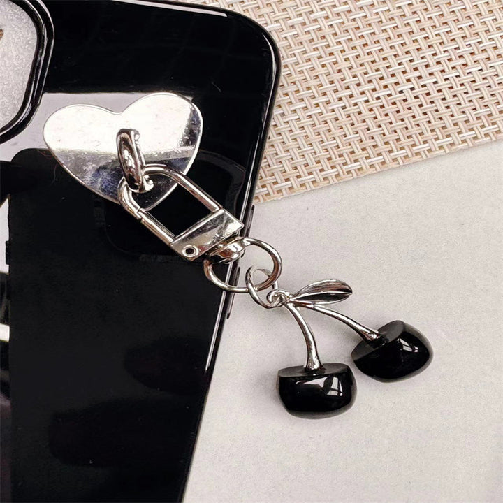 Cherry-Shaped Charm Keychain Kalsten