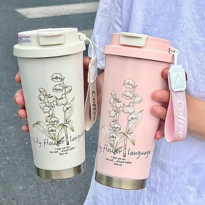 Women insulated travel mug with aroma protection Kalsten