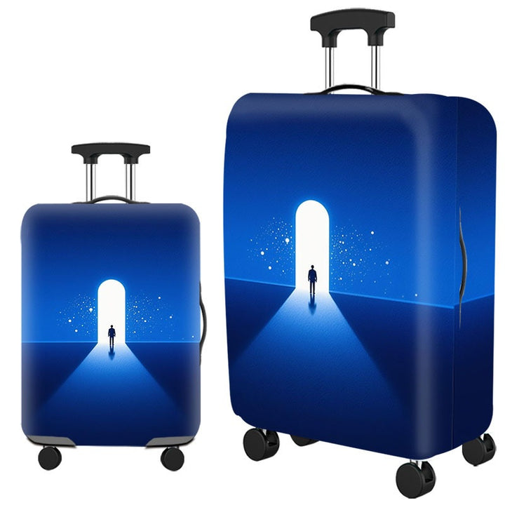 Artistic Cat-Themed Hard Shell Suitcase Kalsten