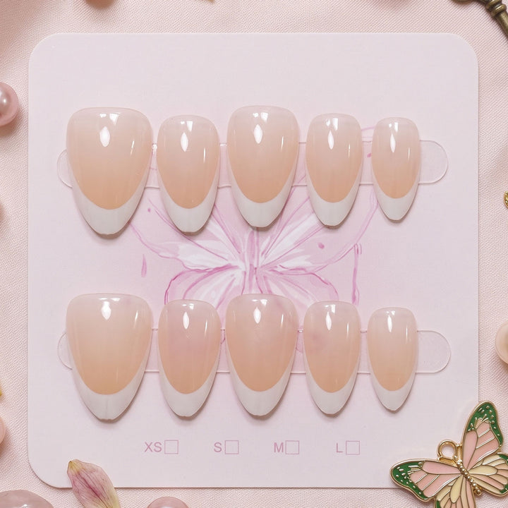 Premium French Tip Press-On Nails