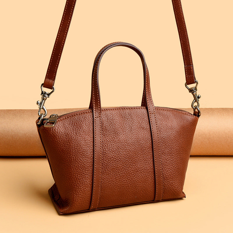Textured Leather Handbag Kalsten
