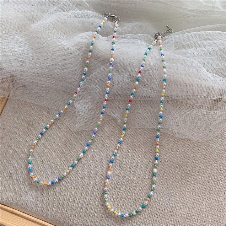 Colorful Beaded Kalsten Necklace