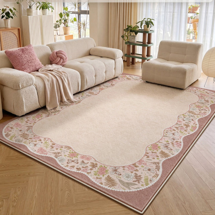 Floral Pattern Decorative Area Rug