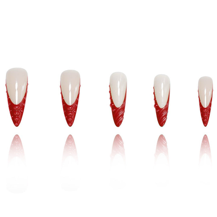 Sculpted Stiletto Nail Enhancements Kalsten