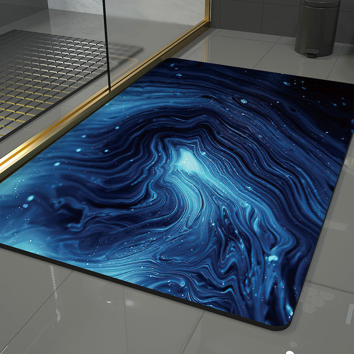 Abstract Wave Pattern Area Mat Kalsten