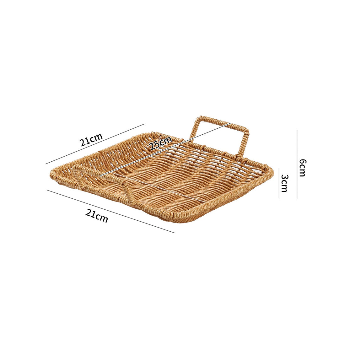 Handwoven Decorative Serving Basket Kalsten