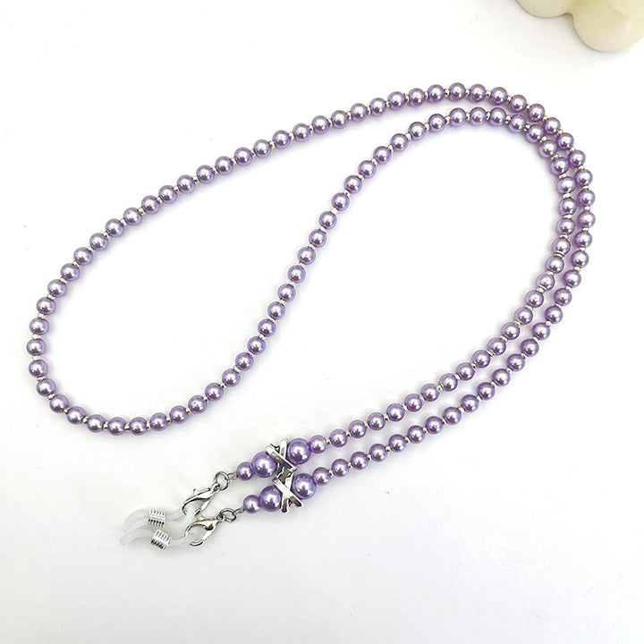 Elegant Pearl Beaded Eyewear Chain Kalsten