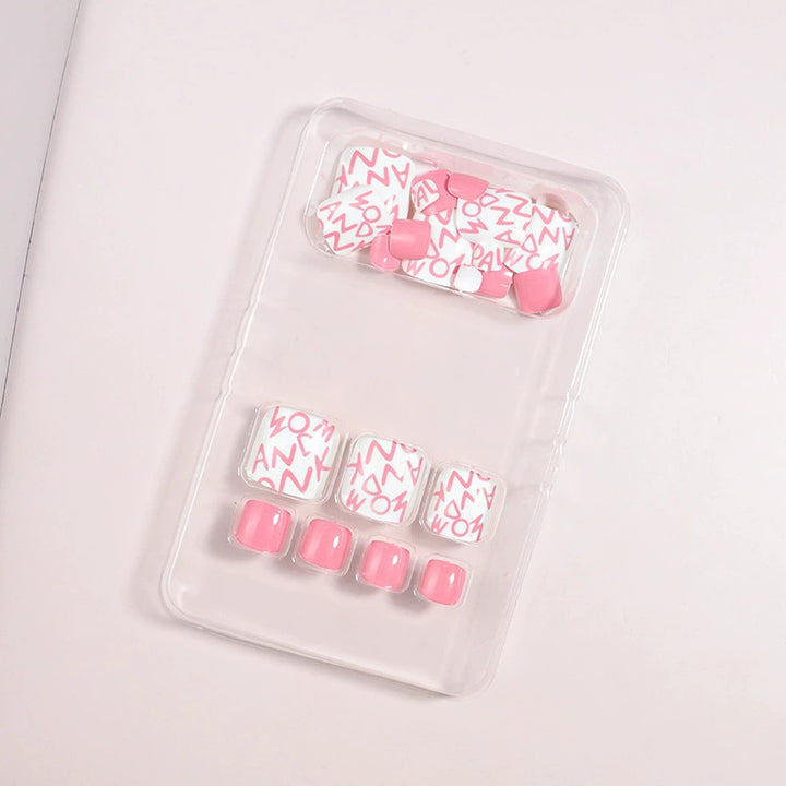 Creative Themed Press-On Nail Set Kalsten
