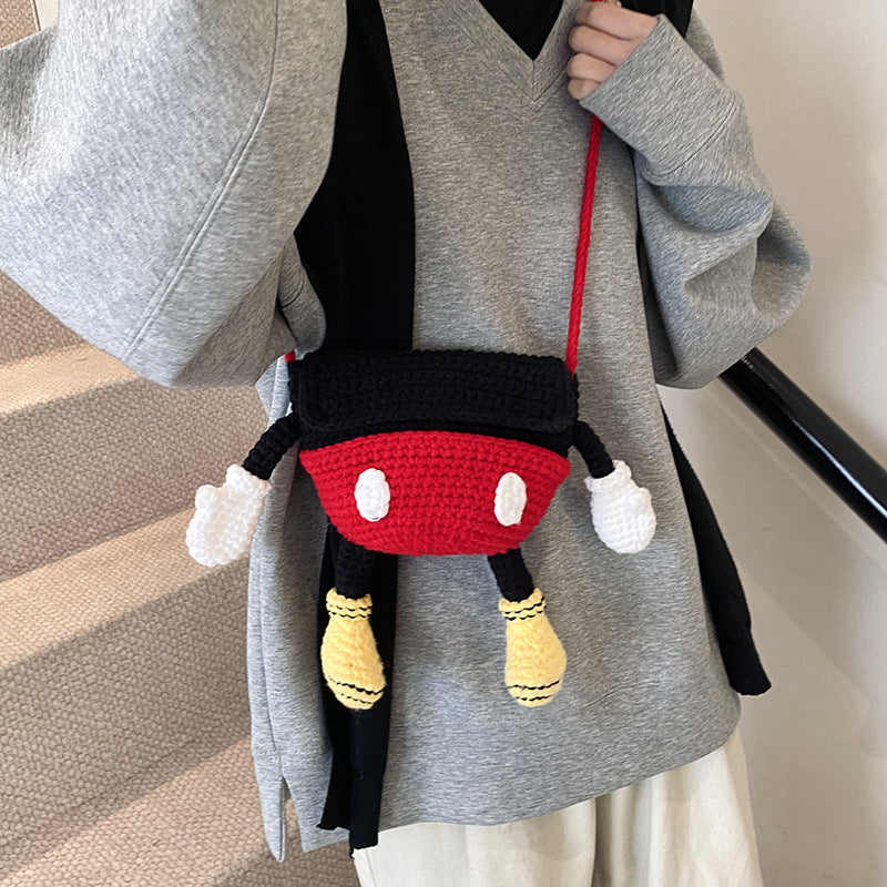 Cute Crochet Character Bag