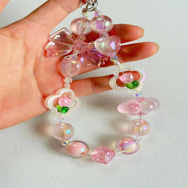 Decorative Beaded Charm Lanyard Kalsten
