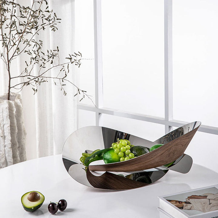 Contemporary Artistic Serving Bowl