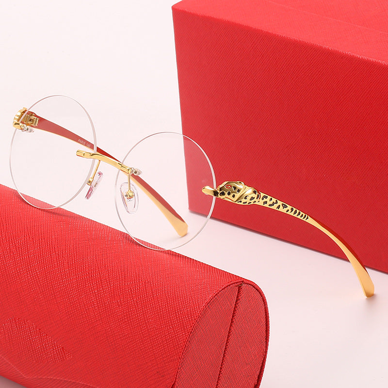 Women’s round sunglasses with luxurious accents and protective UV protection Kalsten