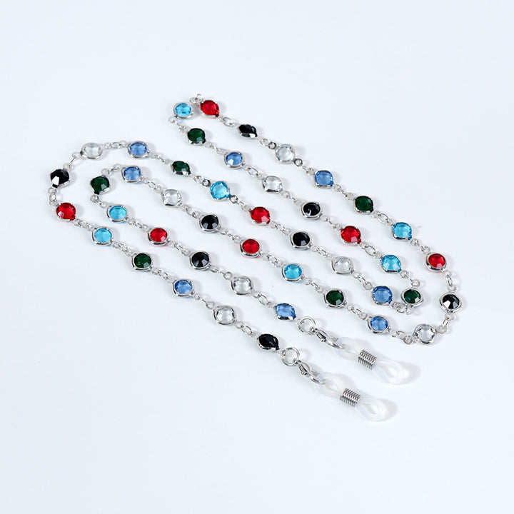 Decorative Gemstone Eyewear Chain Kalsten