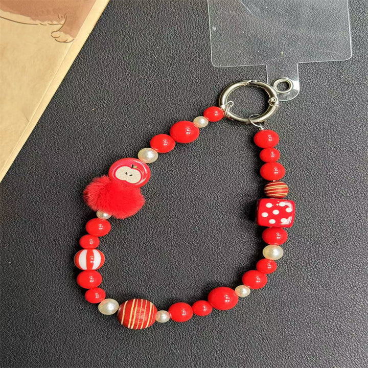 Beaded Character Keychain Holder Kalsten