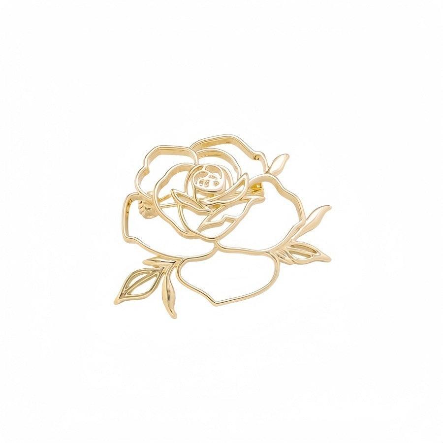 Elegant Rose Brooch Kalsten