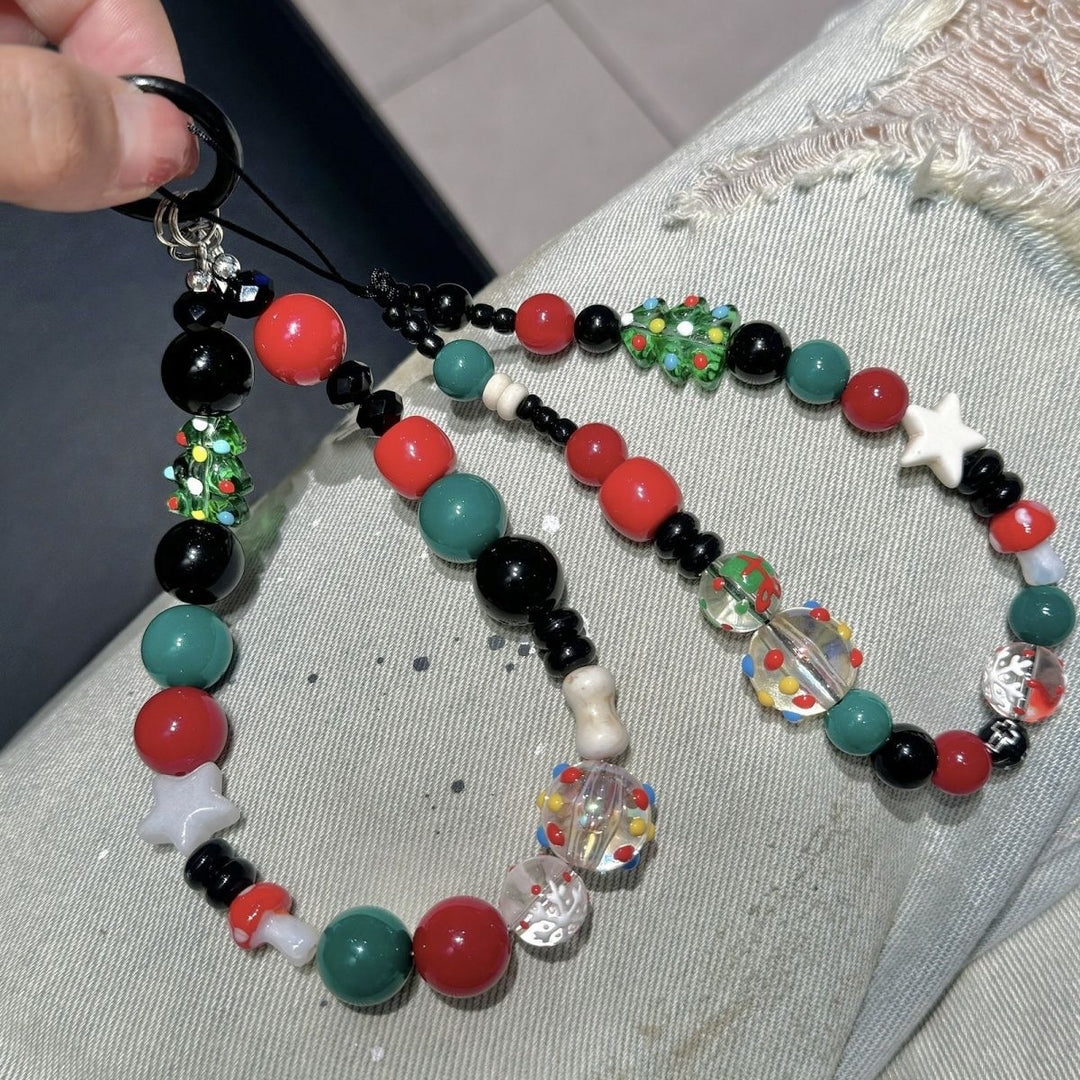 Festive Beaded Charm Eyewear Holder Kalsten