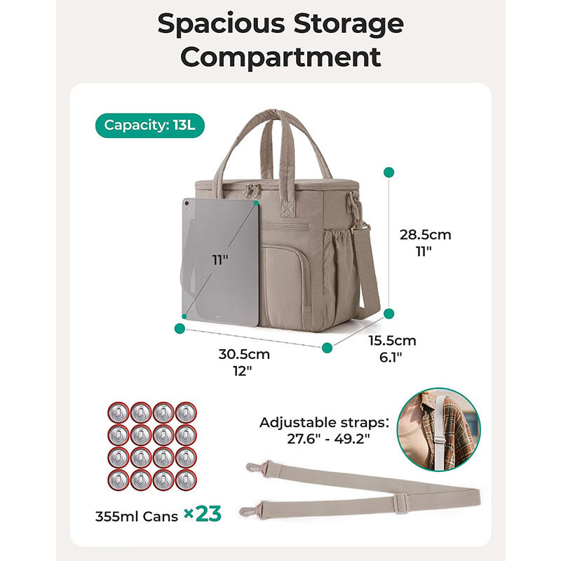 Insulated Multi-Functional Lunch Tote Kalsten