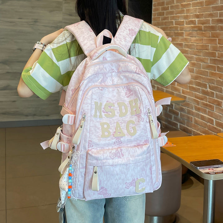 Stylish Embroidered Casual Backpack Kalsten 1791205709