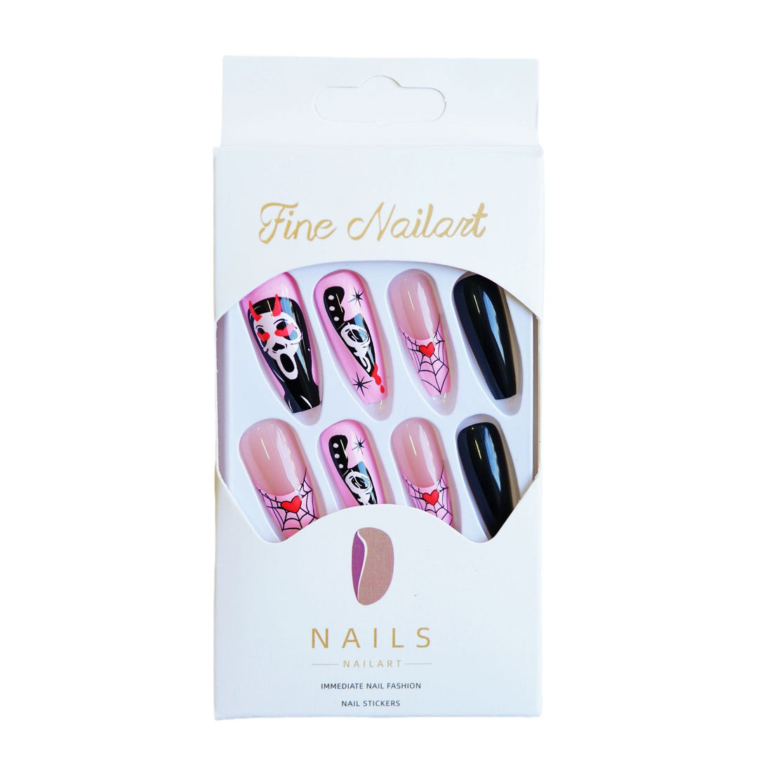 Themed Artistic Press-On Nail Set Kalsten