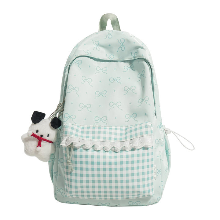 Decorative Bow-Embellished Backpack Kalsten