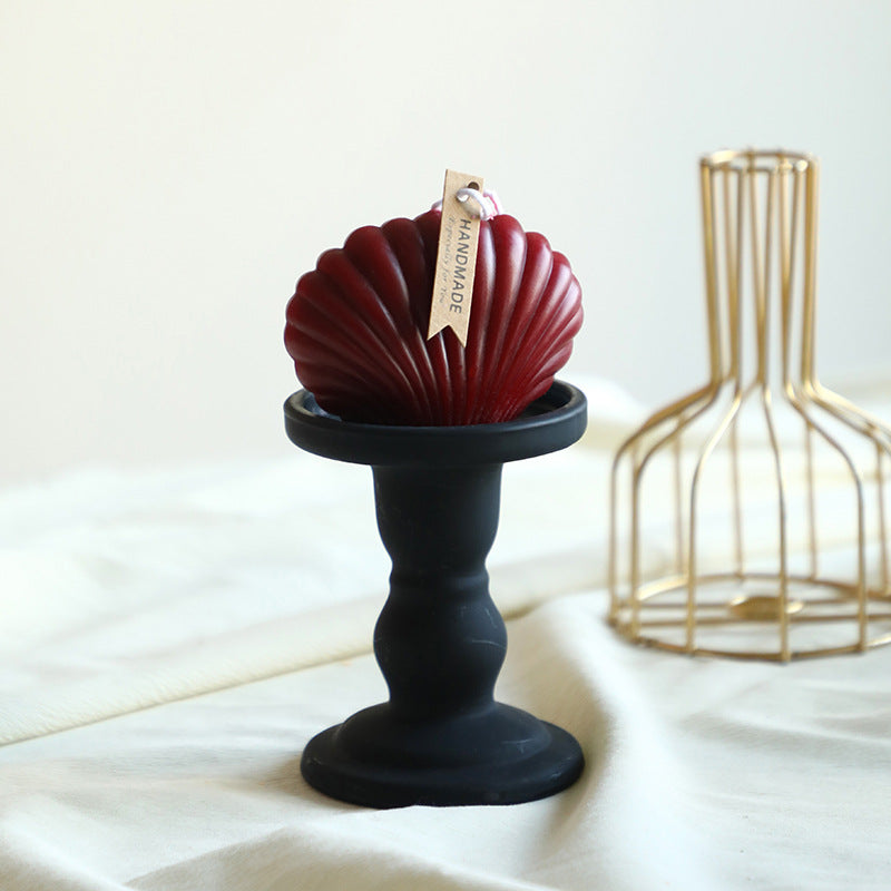 Twisted Spiral Taper Candle Pair Decorative Scented Home Accent