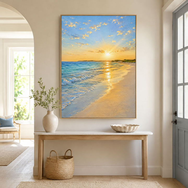 Coastal Sunset Canvas Art