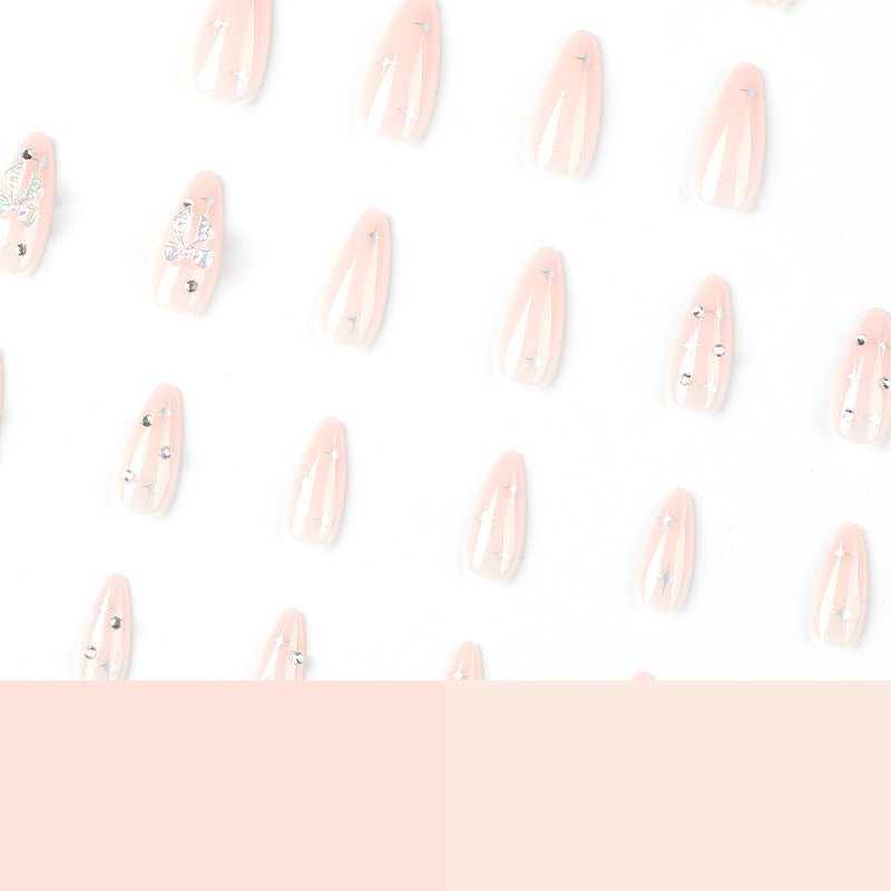 Artful stiletto nails with elegant decoration design Kalsten
