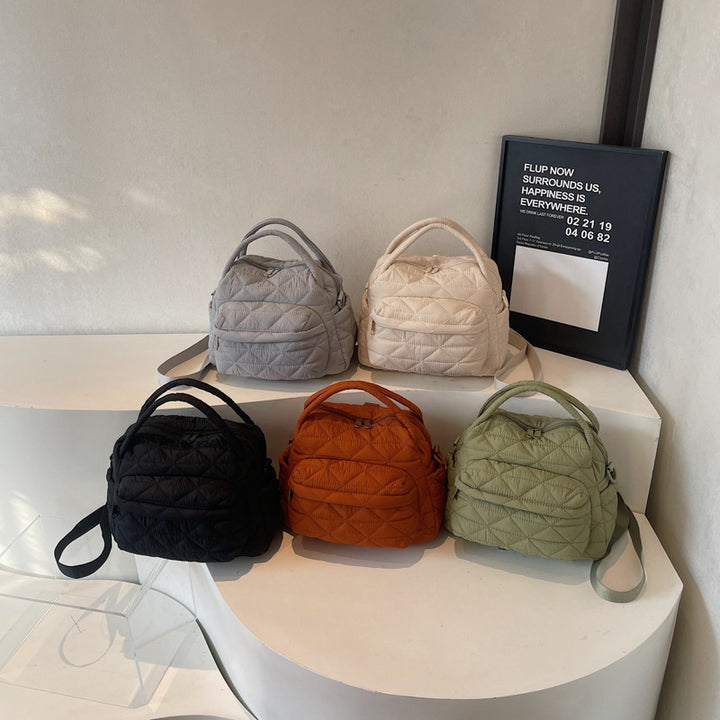 Quilted Multi-Pocket Travel Bag Kalsten