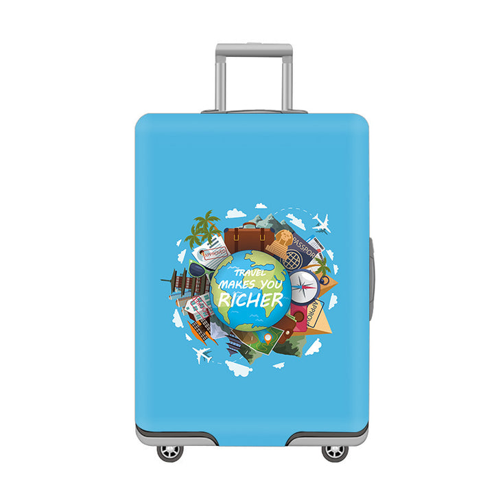 Cartoon Cat Design Hard Shell Luggage Kalsten