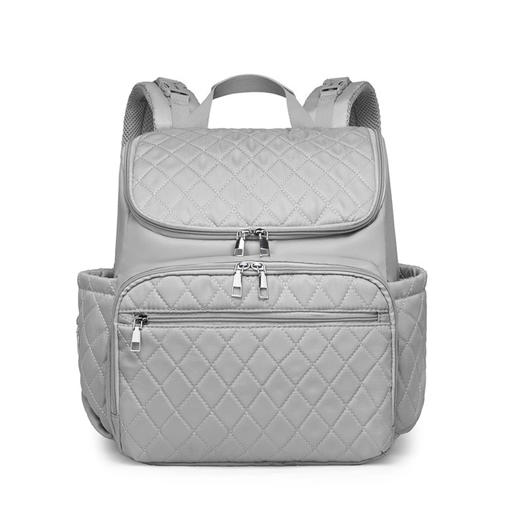 Quilted Multi-Functional Diaper Backpack Kalsten