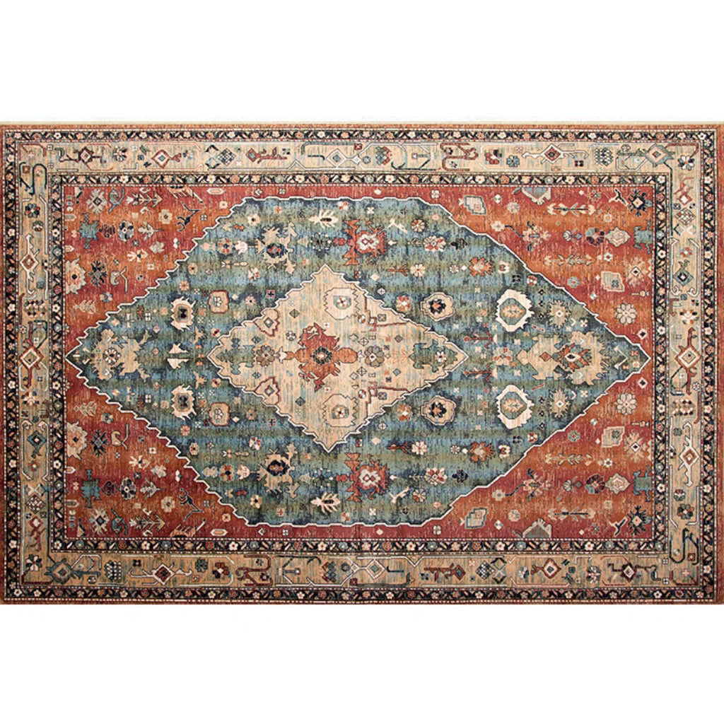 Ornate Persian Style Area Rug Kalsten