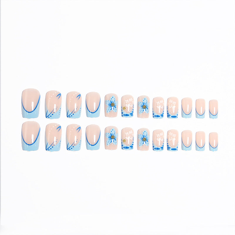 Exquisite Art Nails with Creative Flower Designs Kalsten