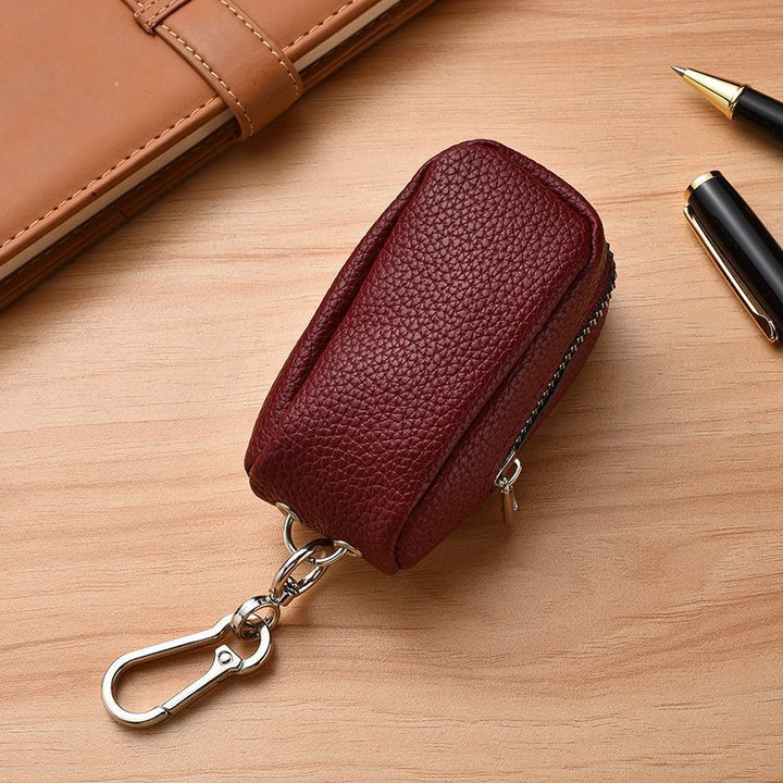 Compact Leather Keychain Pouch Kalsten