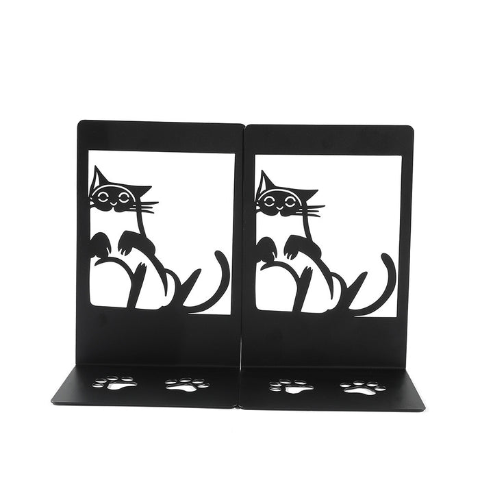 Cat-Themed Decorative Bookends