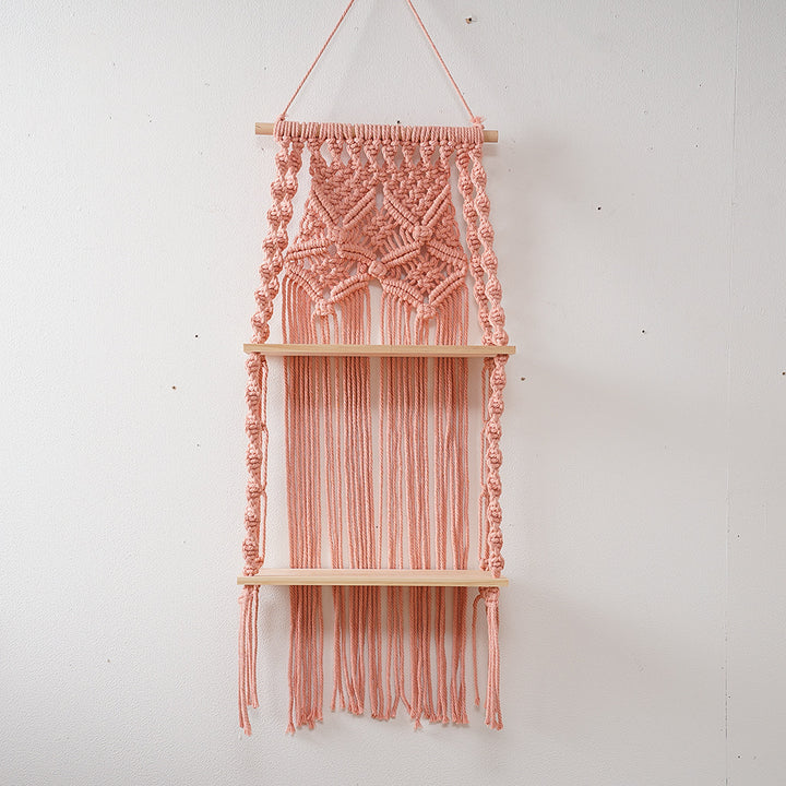 Decorative Macrame Shelf Kalsten