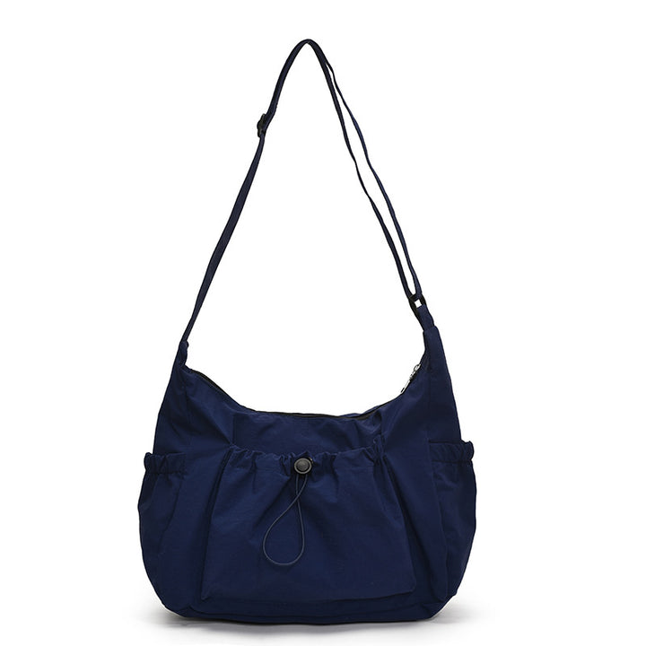 Minimalist Drawstring Hobo Bag