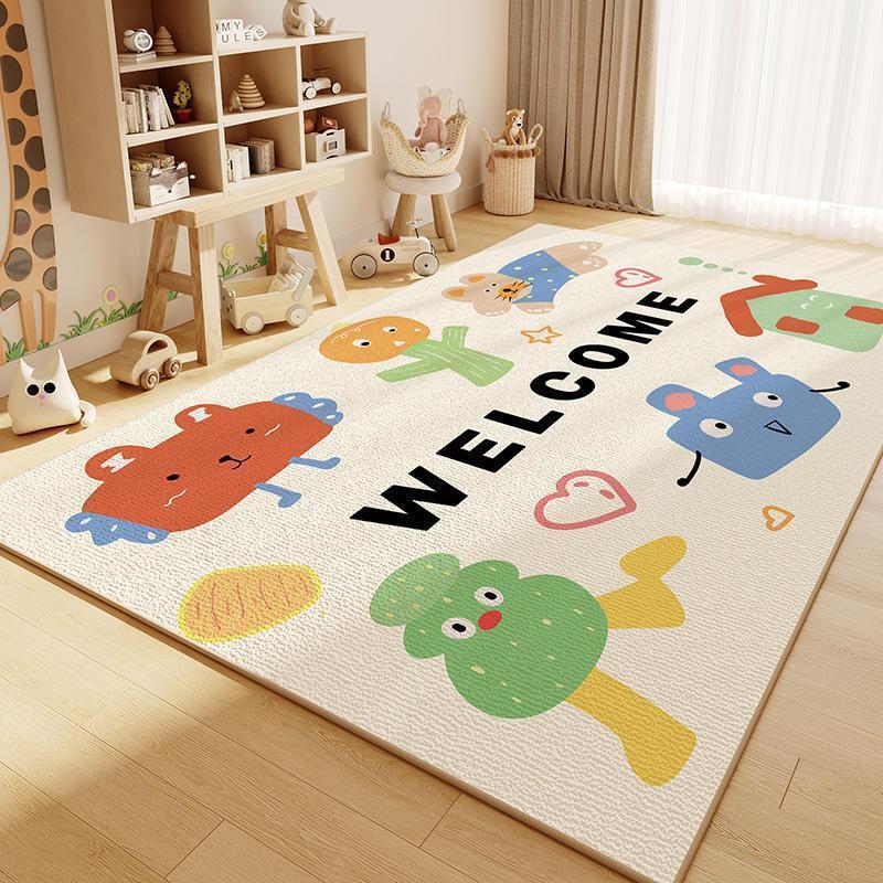 Playful Cartoon-Themed Area Rug