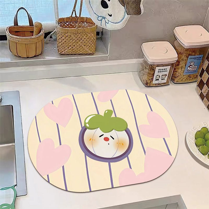 Decorative Motivational Kitchen Mat for Home Decor