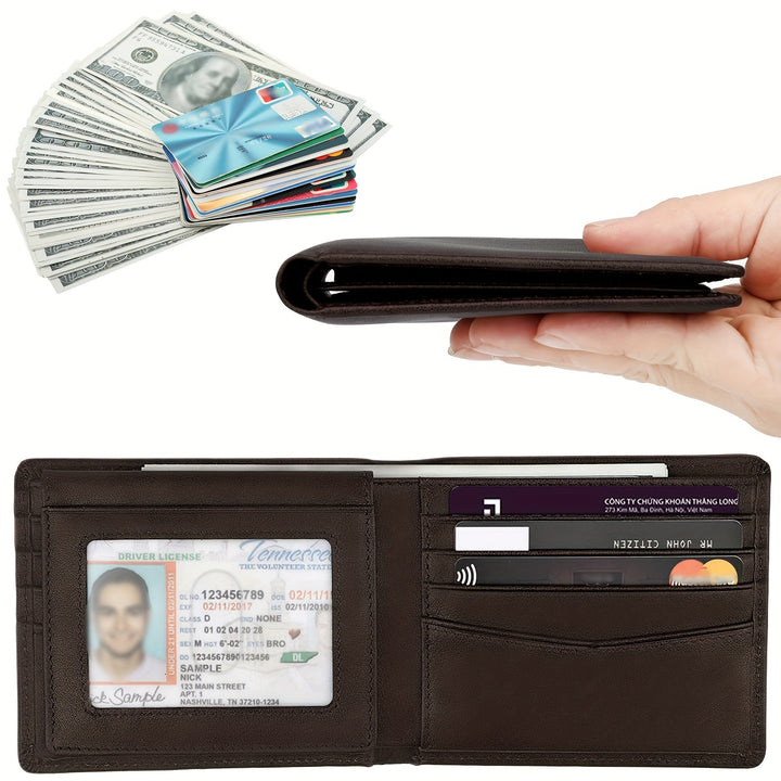 RFID-Blocking Leather Wallet Kalsten