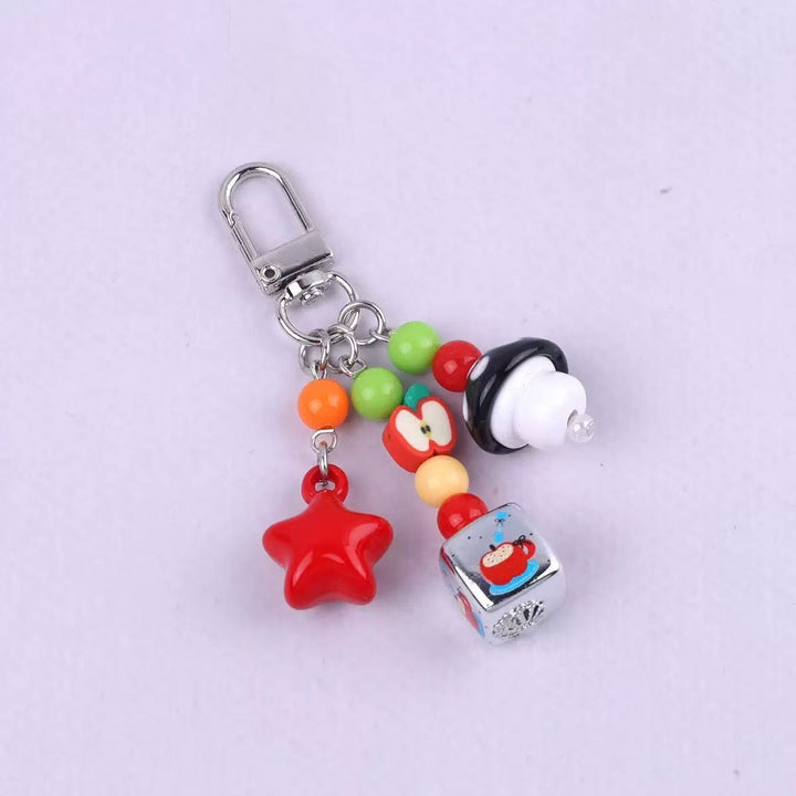 Fun-Themed Beaded Keychain Kalsten 1790134598