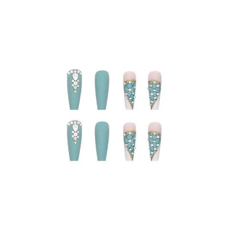 Luxury Decorative Press-On Nail Set
