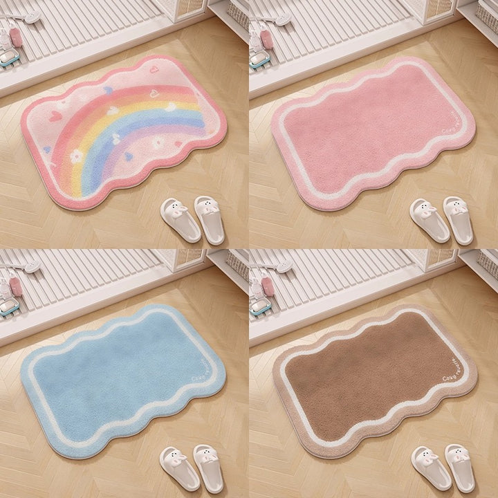 Cute Cartoon-Themed Bath Mat