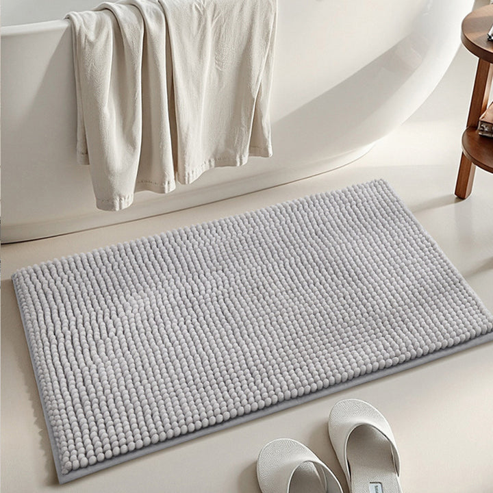 Textured Memory Foam Bathroom Mat Kalsten